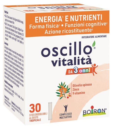 OSCILLO VITALITA' 3+ 30STICK OSCILLO VITALITA' 3+ 30STICK