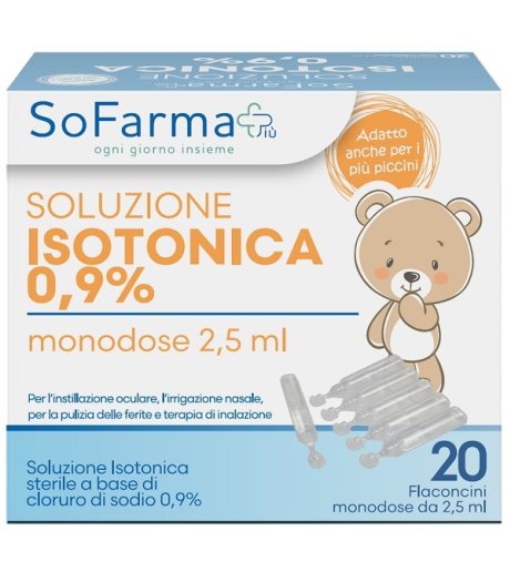 SOLUZ SALINA 0,9% 20FL 2,5ML SF+ SOLUZ SALINA 0,9% 20FL 2,5ML SF+