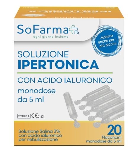 SOLUZ IPERTONICA 3% 20FL SF+ SOLUZ IPERTONICA 3% 20FL SF+