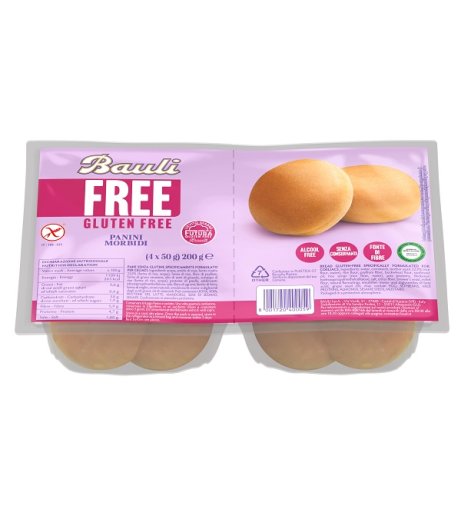BAULI FREE Panini Morbidi 4pz