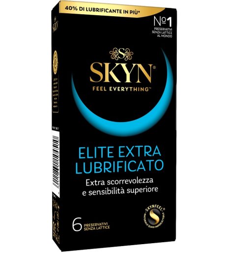 SKIN Elite Extra Lubrif.6pz SKIN Elite Extra Lubrif.6pz