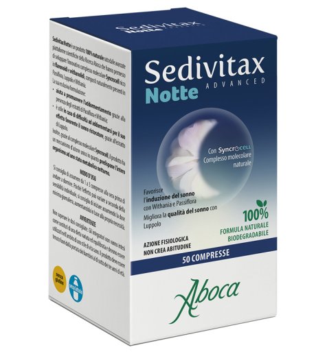 SEDIVITAX NOTTE ADVANCED 50CPR SEDIVITAX NOTTE ADVANCED 50CPR