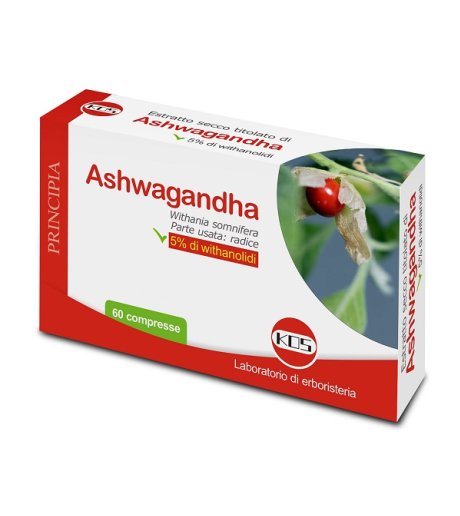 ASHWAGANDHA 5% WITH.60Cpr KOS ASHWAGANDHA 5% WITH.60Cpr KOS