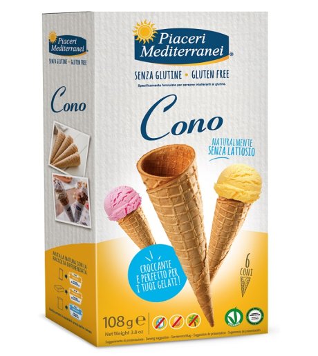 PIACERI MED.Cono 6pz