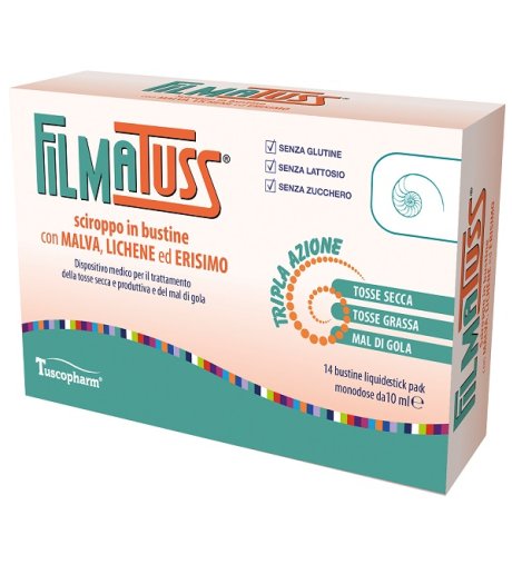 FILMATUSS Sciroppo 14Bust.10ml FILMATUSS Sciroppo 14Bust.10ml