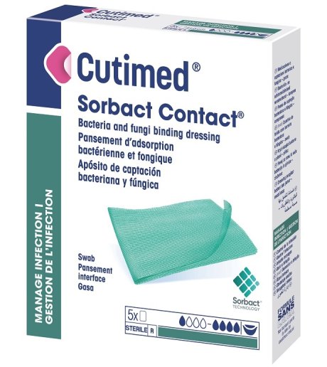CUTIMED SORBACT CONT 7X9CM 5PZ