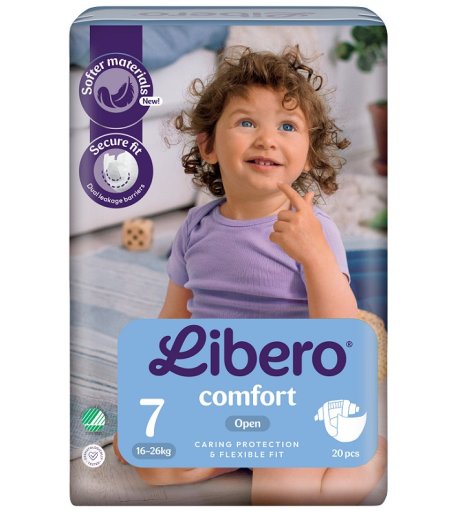 LIBERO Comf.7 XL+16-26Kg 20pz