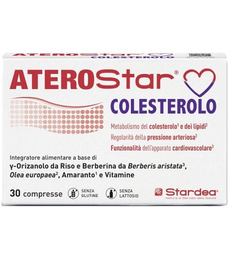 ATEROSTAR COLESTEROLO 30Cpr ATEROSTAR COLESTEROLO 30Cpr