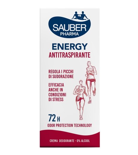 SAUBER  Deo 72H Energy Crema