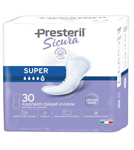 PRESTERIL Sicura Ass.Super30pz