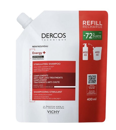 DERCOS Sh.Energizz.Ric.400ml
