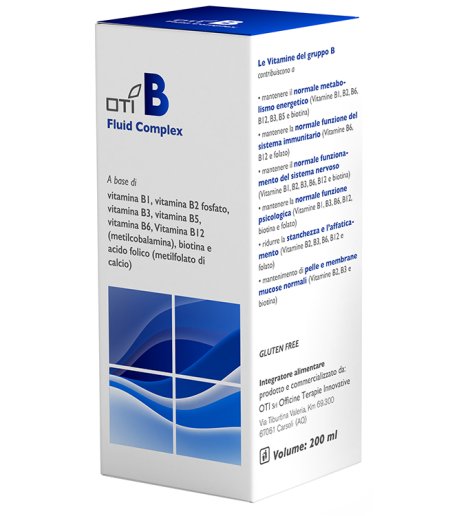 OTI B FLUID COMPLEX 200ML OTI B FLUID COMPLEX 200ML