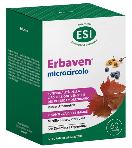 ESI ERBAVEN MICROCIRCOLO 60CPR ESI ERBAVEN MICROCIRCOLO 60CPR