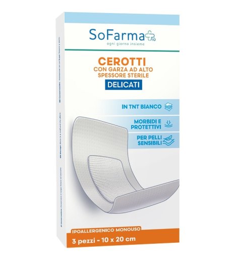 CEROTTO DELICATO 10X30CM 3P SF+ CEROTTO DELICATO 10X30CM 3P SF+