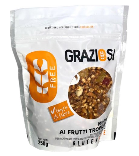 GRAZIOSI Muesli Fr.Trop.250g GRAZIOSI Muesli Fr.Trop.250g