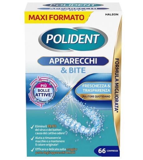 POLIDENT APPARECCHI BITE 66CPR
