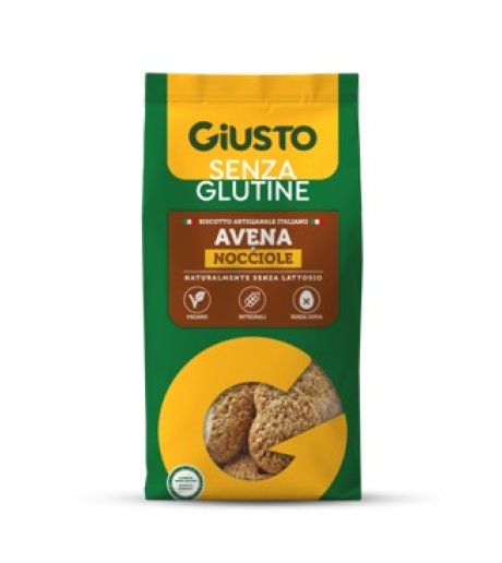 GIUSTO S/G Bisc.AvenaNocc.250g