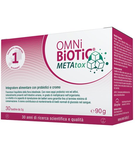 OMNI BIOTIC*METATOX 30 Bust. OMNI BIOTIC*METATOX 30 Bust.