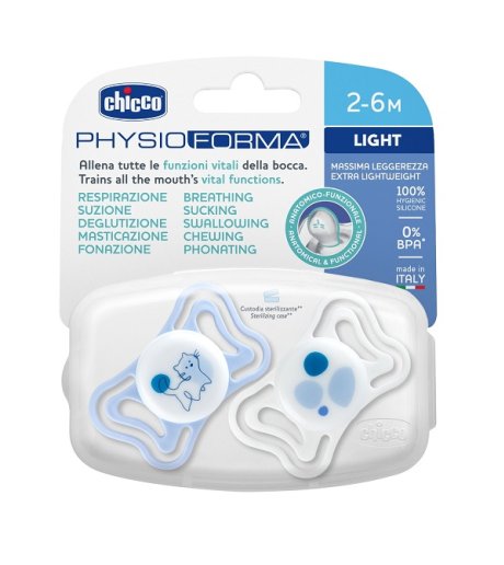 CH Succh.Light Blu Sil.2-6m2pz CH Succh.Light Blu Sil.2-6m2pz