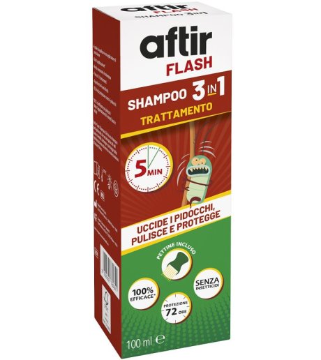 AFTIR FLASH SHAMPOO 3IN1