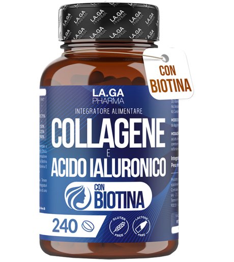 COLLAGENE Acido Ialuron.240cpr