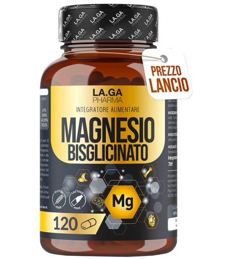 MAGNESIO Bisgl.120Cps LA.GA