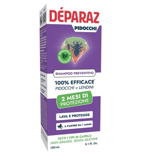 DEPARAZ Sh.Prev.A/Pidocc.150ml DEPARAZ Sh.Prev.A/Pidocc.150ml