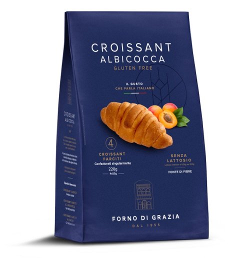 FDG Croissant Albicocca 4x55g