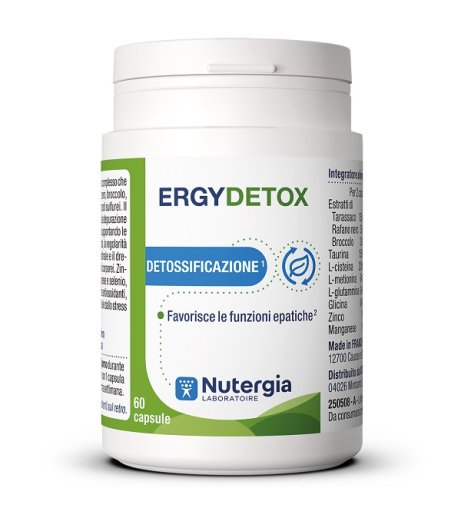 ERGYDETOX 60 Cps ERGYDETOX 60 Cps