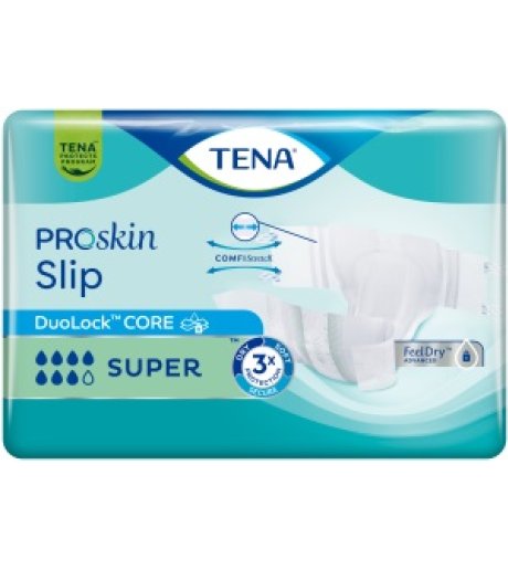 TENA Proskin Slip Super M 10pz TENA Proskin Slip Super M 10pz