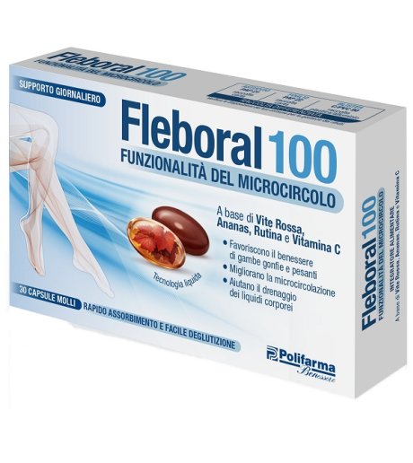 FLEBORAL 100 30CPS