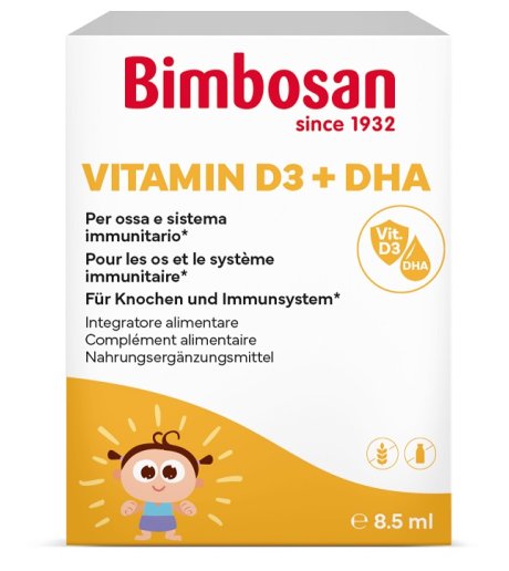BIMBOSAN Vit.D3&DHA 8,5ml