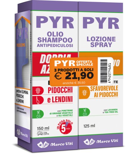 PYR ABB OLIO SH+SPRAY PREV+PET PYR ABB OLIO SH+SPRAY PREV+PET