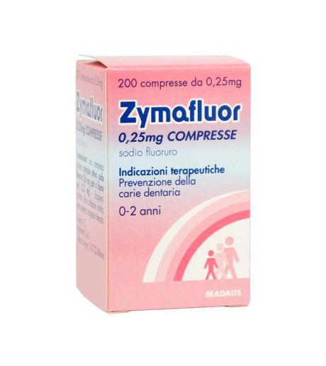 Zymafluor*200cpr 0,25mg