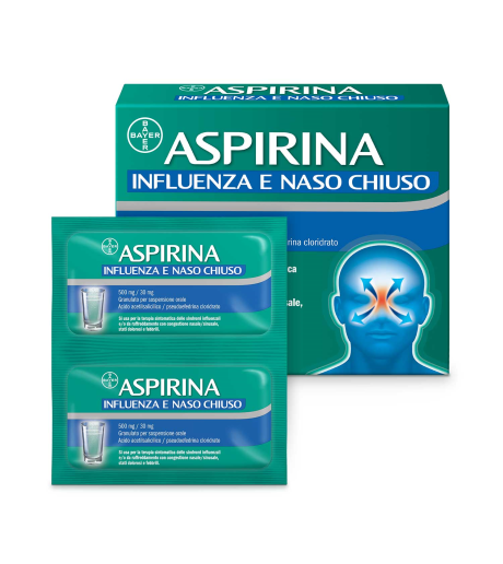 Aspirina Influenza E Naso C*10