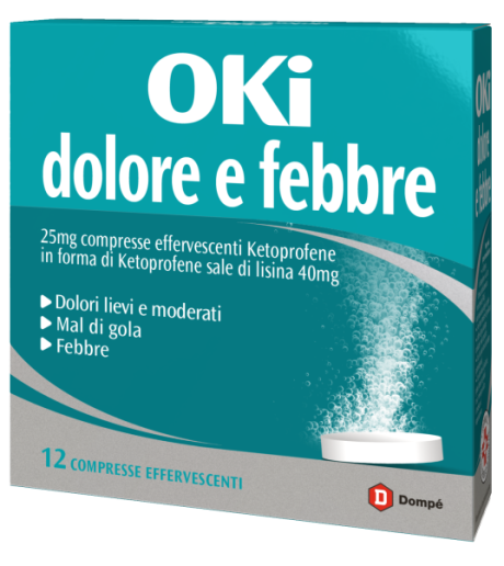 Oki Dolore E Febbre*12cpr Eff