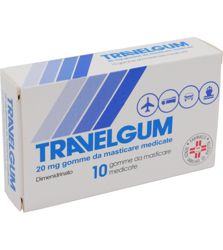 Travelgum*10gomme Mast 20mg