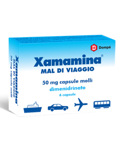 Xamamina Mal Di Viag*6cps 50mg