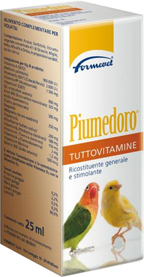 FORMEVET Srl PIUMEDORO TUTTOVITAMINE* 25ML