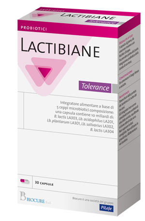 BIOCURE Srl LACTIBIANE TOLERANCE 30CPS