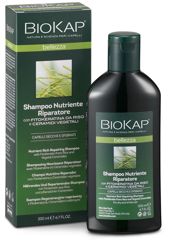 BIOS LINE SpA BIOKAP SHAMPOO NUTRIENTE/RIPA