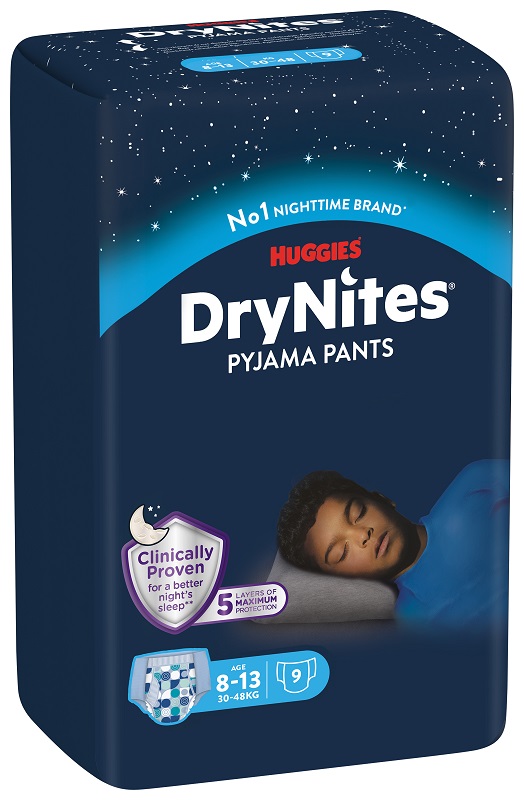 PERFETTI VAN MELLE ITALIA Srl Huggies Drynites Boy 27/57k 9p