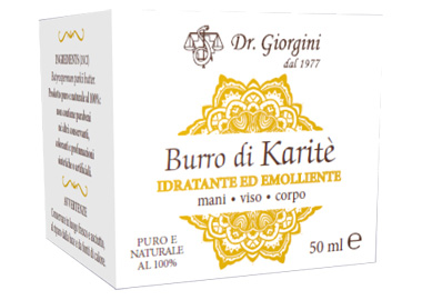 DR.GIORGINI SER-VIS Srl BURRO DI KARITE' 50ML GIORGINI