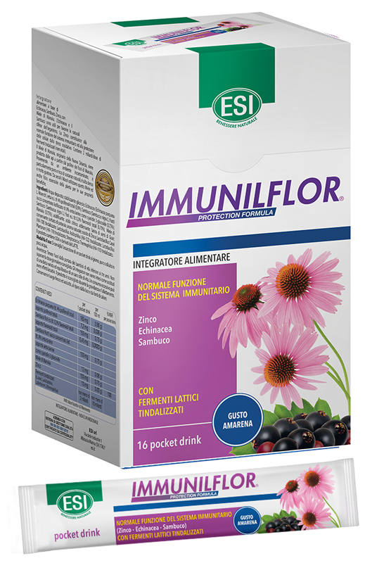 ESI Srl IMMUNILFLOR 16POCKET DRINK