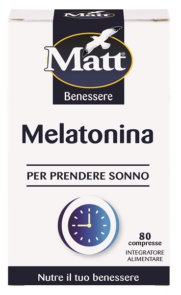 A&D SpA Gruppo Alimentare Diet MATT BEN MELATONINA 80CPR