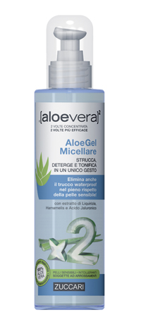 ZUCCARI ALOEVERA2 ALOEGEL MICELL 200ML