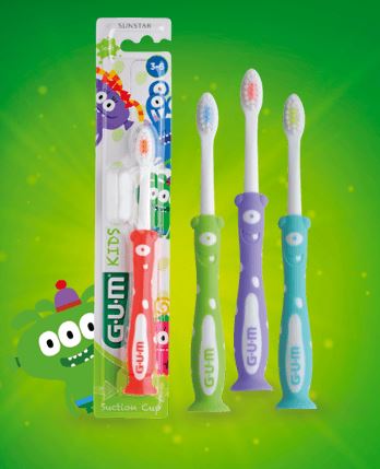 SUNSTAR ITALIANA Srl GUM KIDS SPAZZOLINO 2-6 ANNI