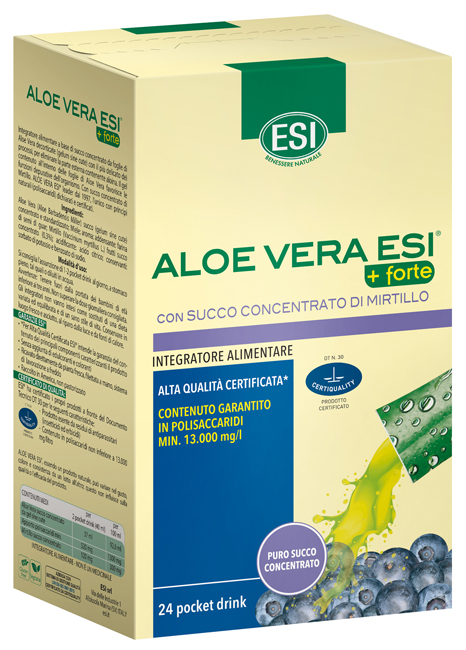 ESI Srl ALOE VERA SUCCO+FT MIRT 24POCK