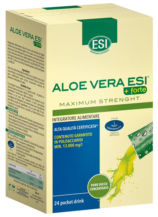 ESI Srl ALOE VERA SUCCO+FT 24POCKET ESI