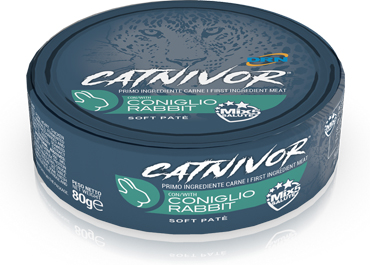 NEXTMUNE ITALY Srl CATNIVOR CONIGLIO 80 GR